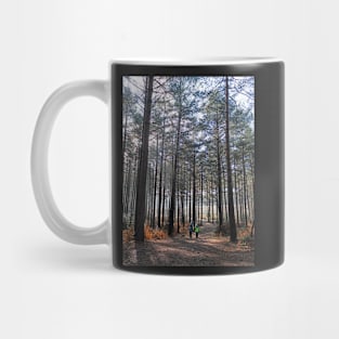 Walk in the woods canvas Mug